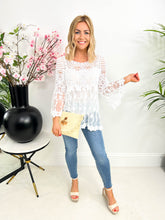 The Carol - Crochet Lace Top
